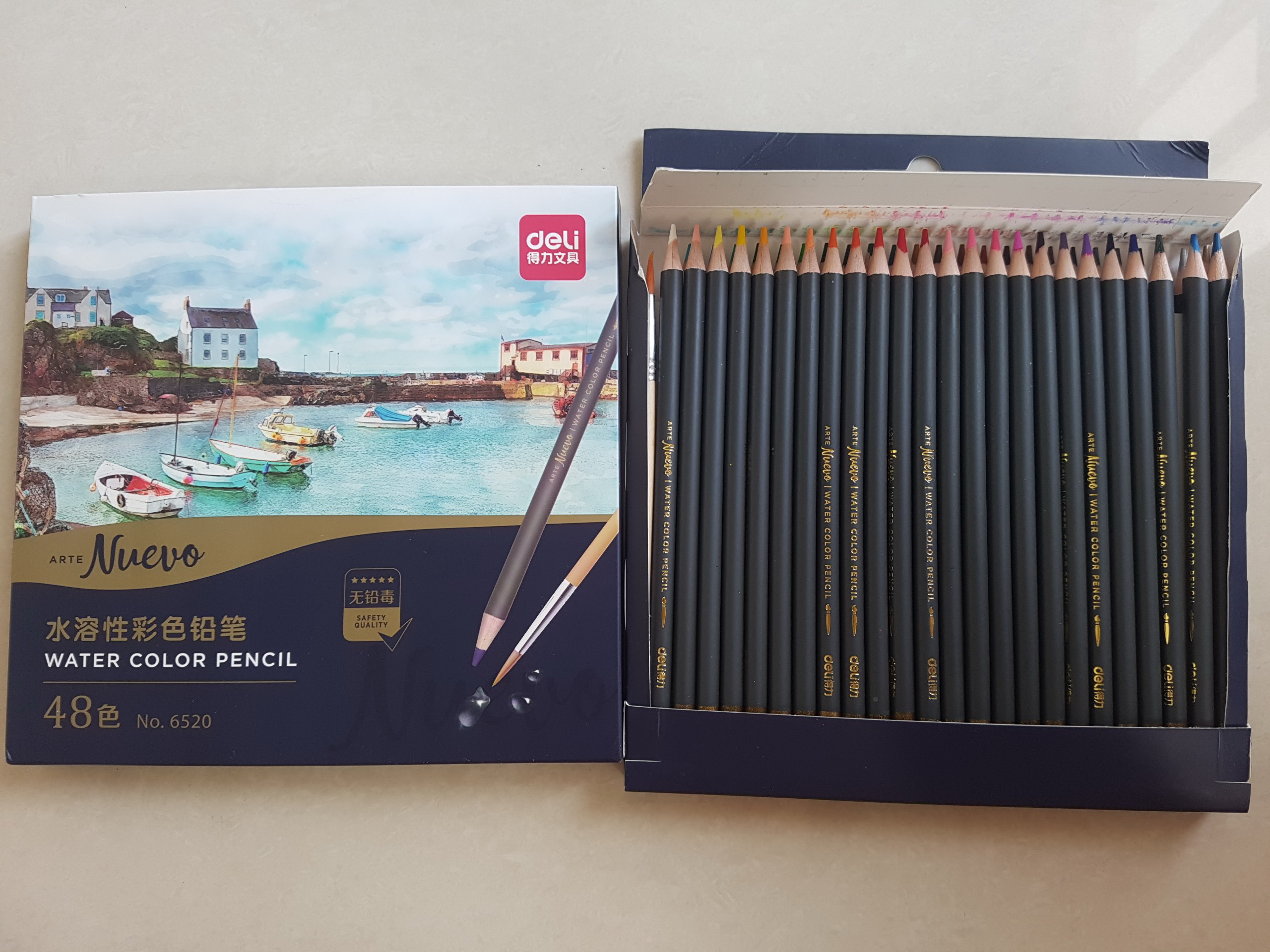 [HCM]Bộ Deli nước 48 màu