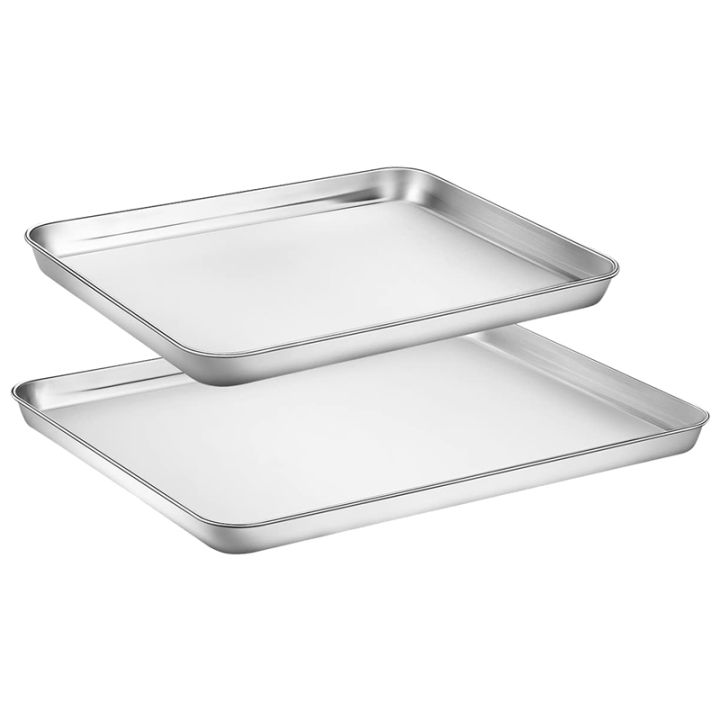 aluminum pan in oven