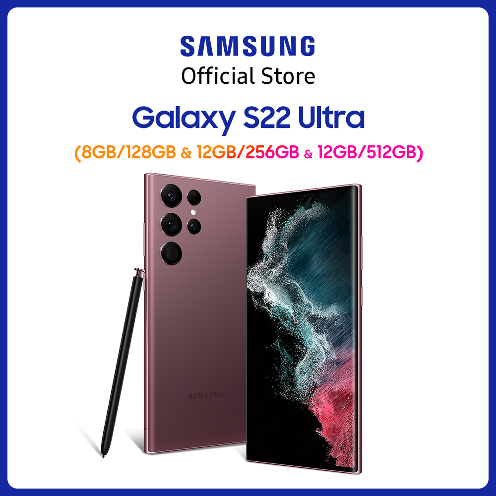 Điện thoại Samsung Galaxy S22 Ultra (8GB/128GB 12GB/256GB 12GB/512GB)