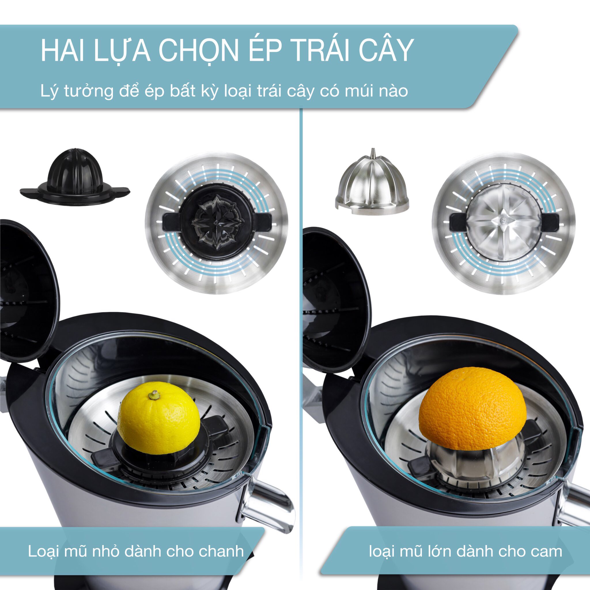Máy vắt cam LEBEN LANG 400mL 600W- LBC388