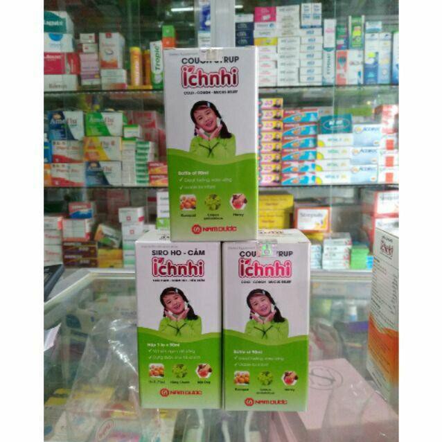 [HCM]Siro cảm - ho- sổ mũi ÍCH NHI