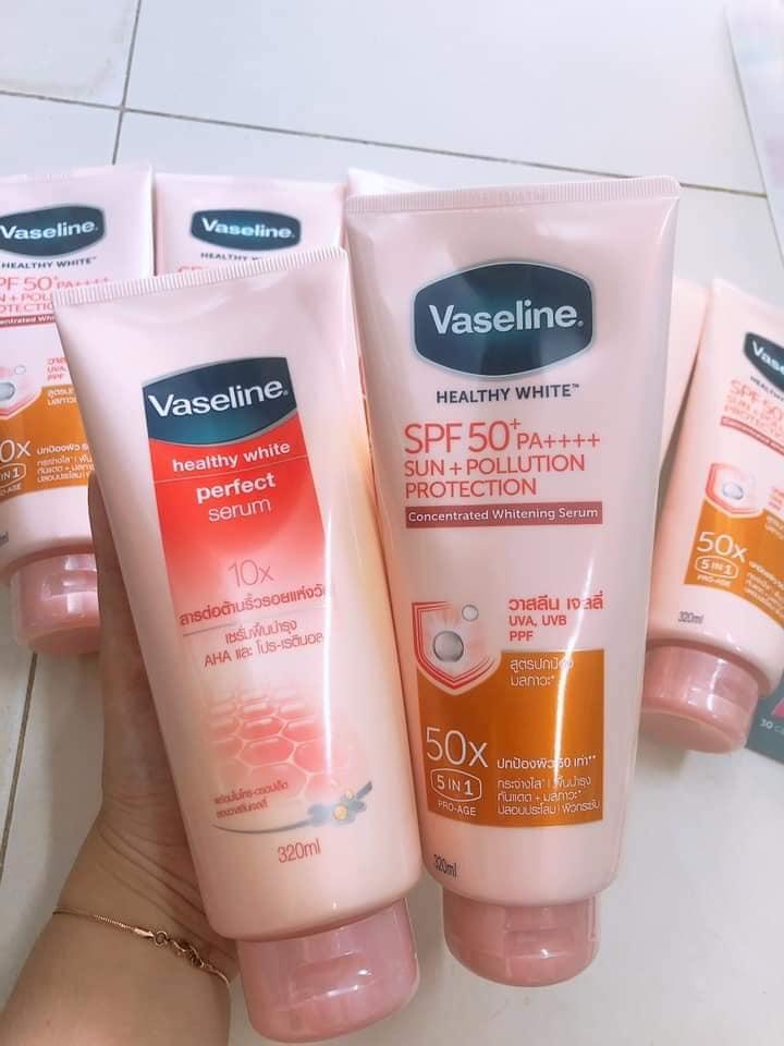 kem chống nắng vaseline spf 50
