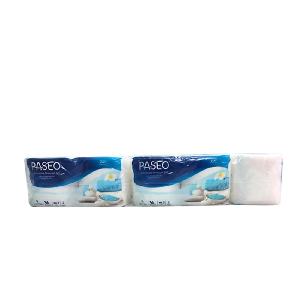 Combo 4 lốc Giấy vệ sinh Paseo 10 cuộn ( 2 lớp )