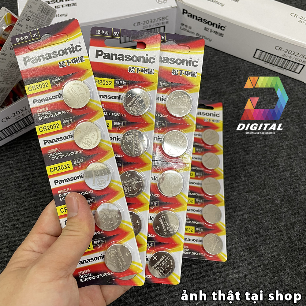 Pin Panasonic Cmos CR2032 Lithium 3V Chính Hãng