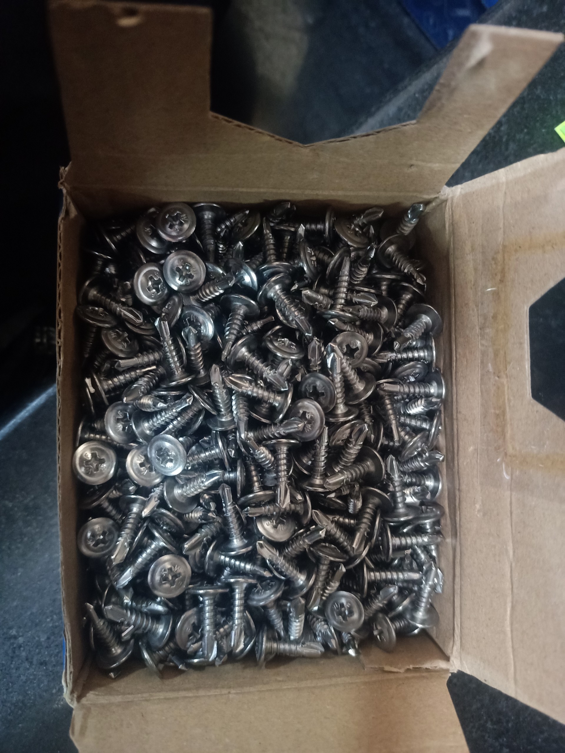 100G VÍT INOX TỰ KHOAN ĐẦU DÙ 1F3 - 4F
