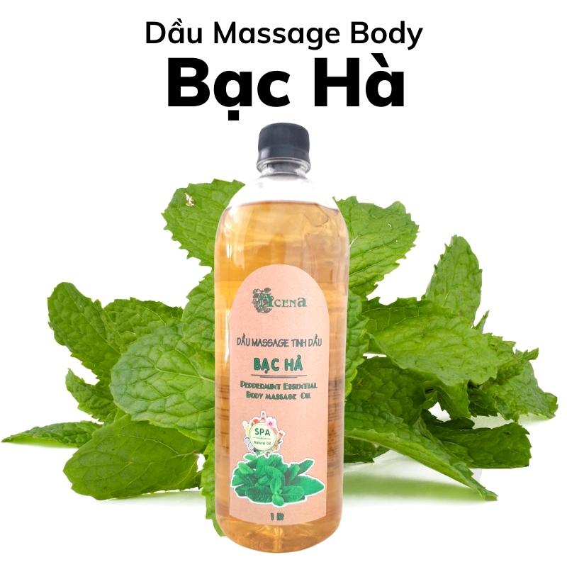 Dầu Massage Body Bạc Hà ACENA 1000ml