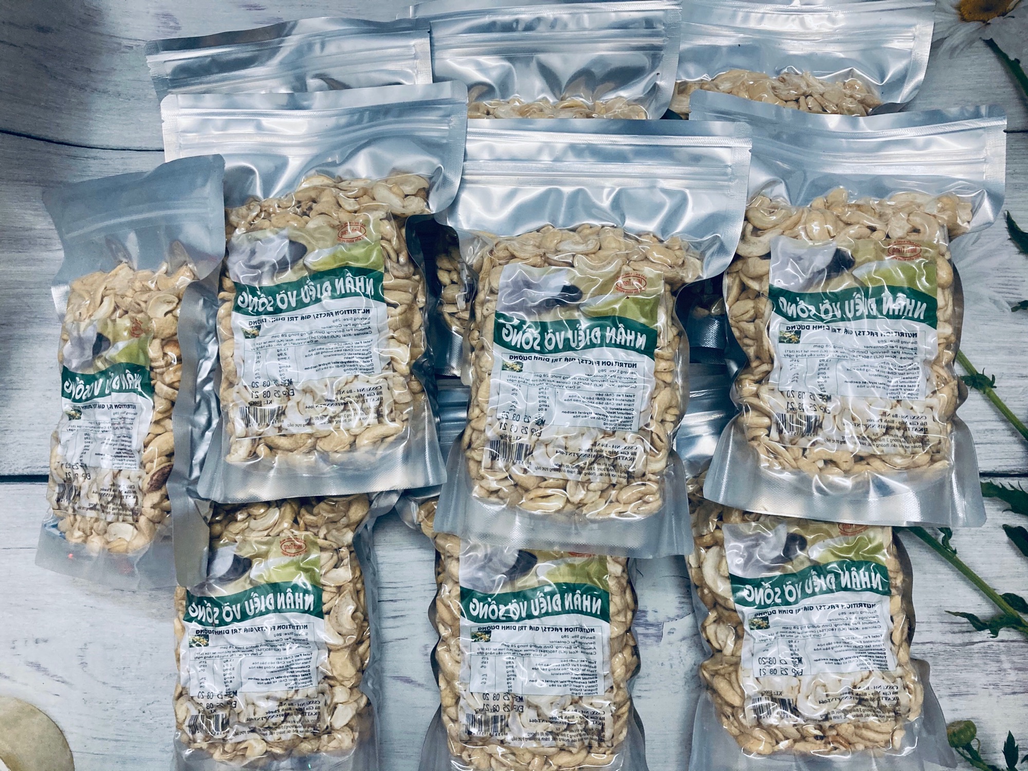 500g Hạt điều bể sống tách vỏ làm sữa hạt