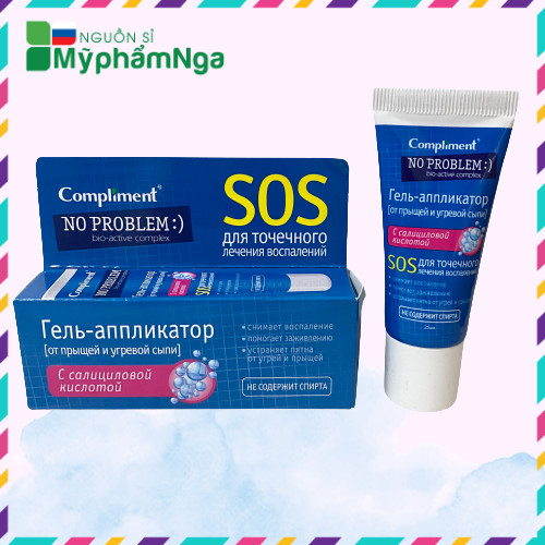 Gel SOS Compliment mụn trứng cá