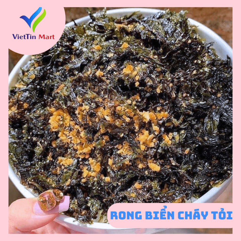 70gr rong biển cháy tỏi
