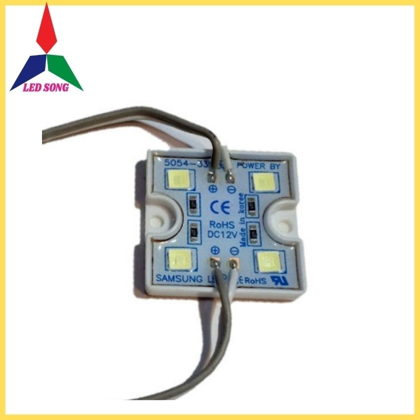 Led Hắt 4 Bóng 5054 Siêu Sáng 12v Dây 20 Modul
