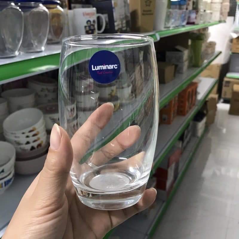 Bộ bình và 1 ly thủy tinh Luminarc trơn