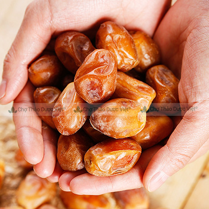 Chà là sấy dẻo 500g (Chà là khô tạo vị ngọt tự nhiên, món ăn vặt tốt cho người ăn kiêng)- Chợ Thảo Dược Việt