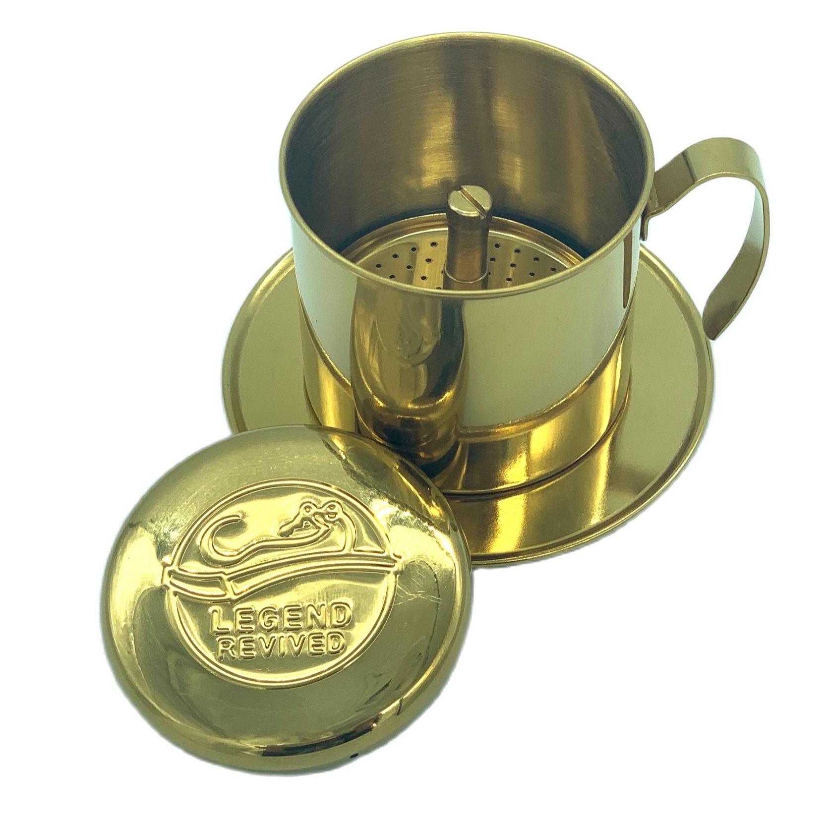 Phin Cafe Inox cao cấp (Logo Con Chồn)
