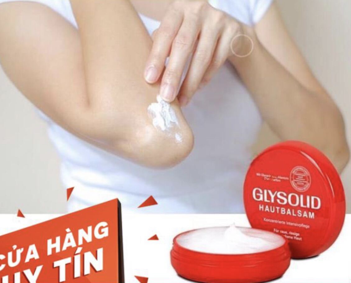 Kem dưỡng ẩm dưỡng nẻ Glysolid Hautbalsam - 100 ml - Hàng nội địa Đức