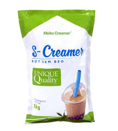 Bột Kem Béo S-Creamer nhãn xanh  Sữa Béo Thực Vật Pha Trà Sữa Đài Loan Và