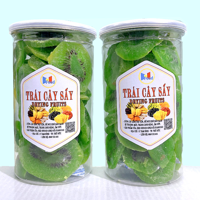 KIWI SẤY DẺO LON 500.GRAM