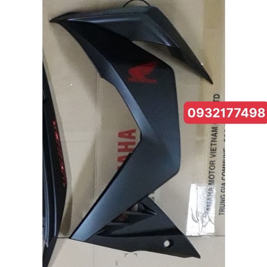 DÀN ÁO WINNER V1 ĐEN NHÁM TEM ĐỎ (BÁN LẺ TỪNG MÓN) ZIN HÃNG HONDA