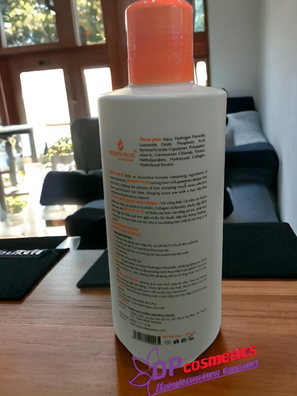 Dập uốn tóc đa năng dạng sữa Beauty Plus 1000ml