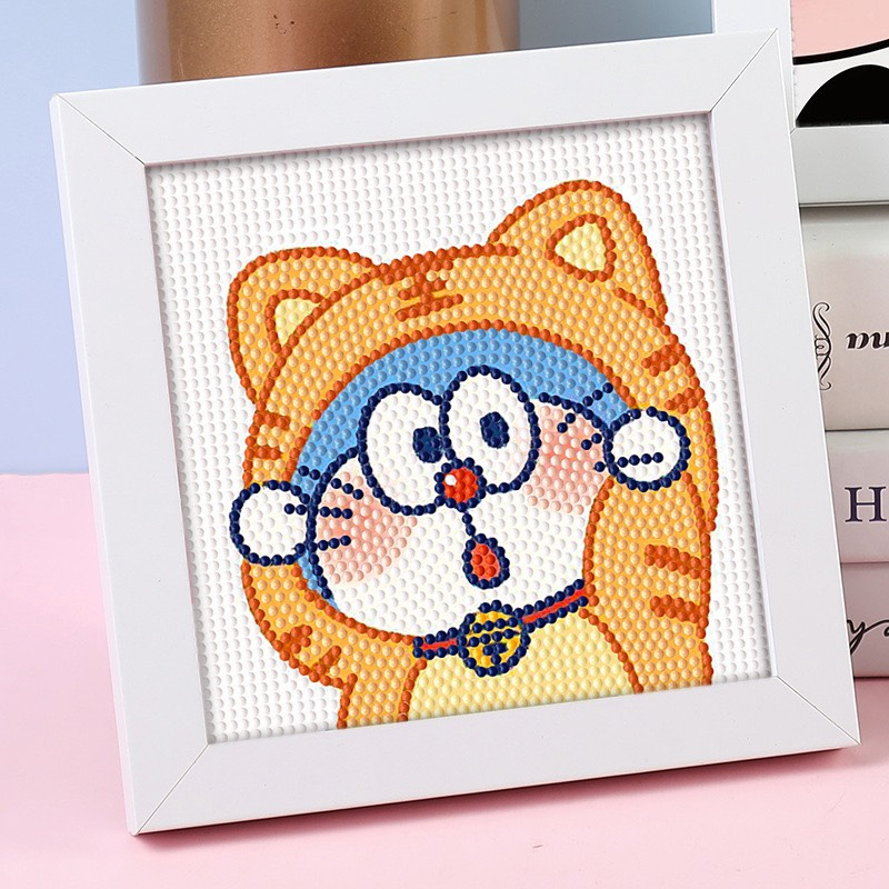 TRANH ĐÍNH ĐÁ doremon