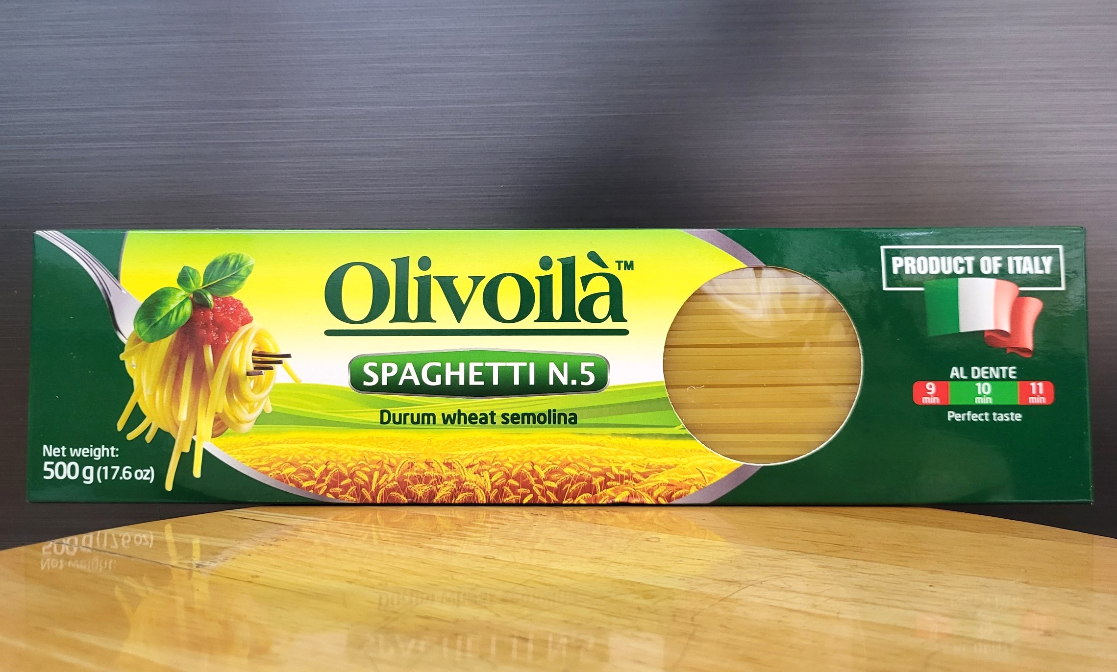 Olivoila - hộp 500g - mì ý số 5 / ý / no 5 spaghetti durum wheat semolina
