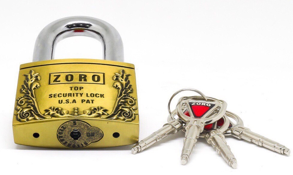 Ổ khóa Zoro BÔNG LÚA 5 phân THƯỜNG - 6 phân CHỐNG CẮT
