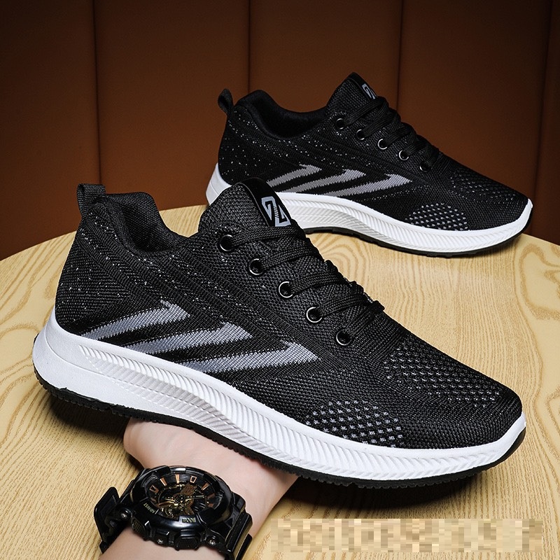 Giày thể thao nam - giày sneaker nam 3 vạch ZZ 2022 êm chân dễ đi