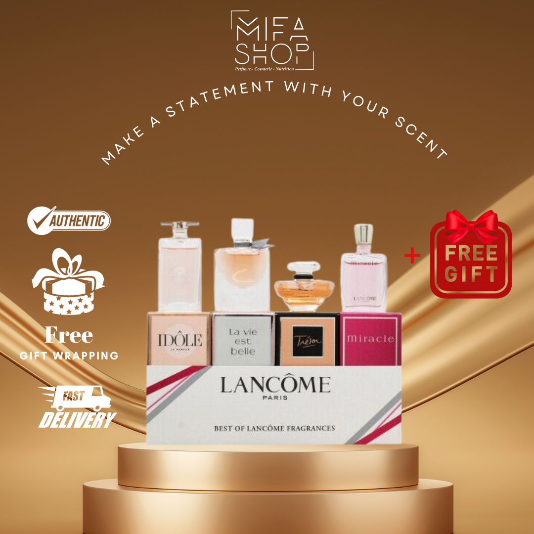 Bộ nước hoa lancome 4 chai - chính hãng