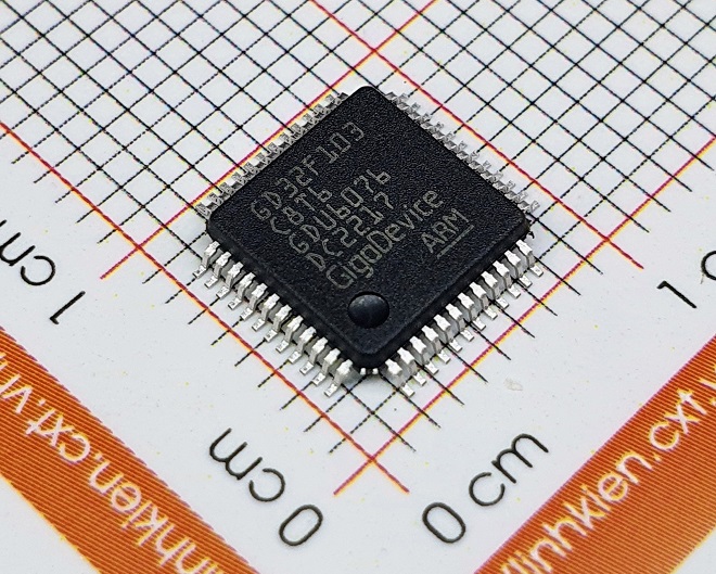 Gd32f103c8t6 ic mcu 64kb flash lqfp48