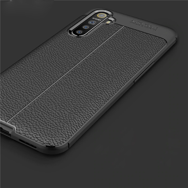 Ốp lưng Realme XT, Realme X2 silicon giả da Auto Focus