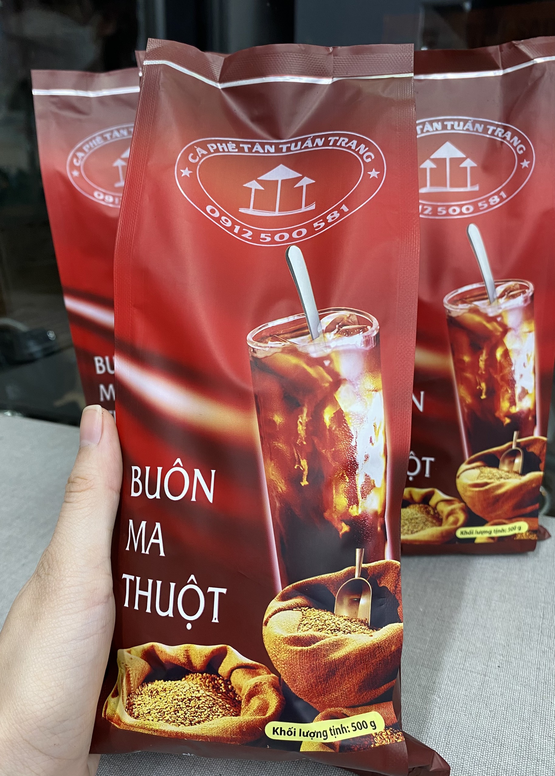 Cà Phê Rang Xay Buôn Mê Thuột Truyền Thống 500Gr
