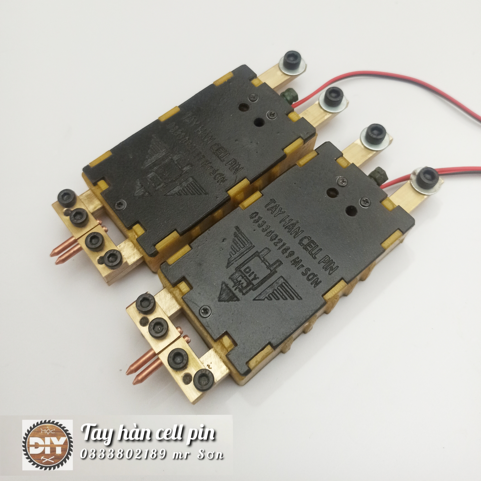 Battery Cell Welding Hand Tool with Force Scale [Moc DIY]
