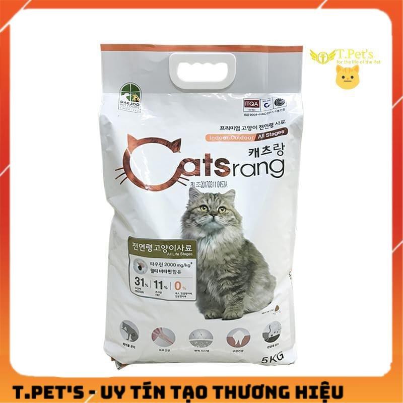 [HCM]Thức Ăn Hạt Khô Catsrang Cho Mèo Hàn Quốc 1kg