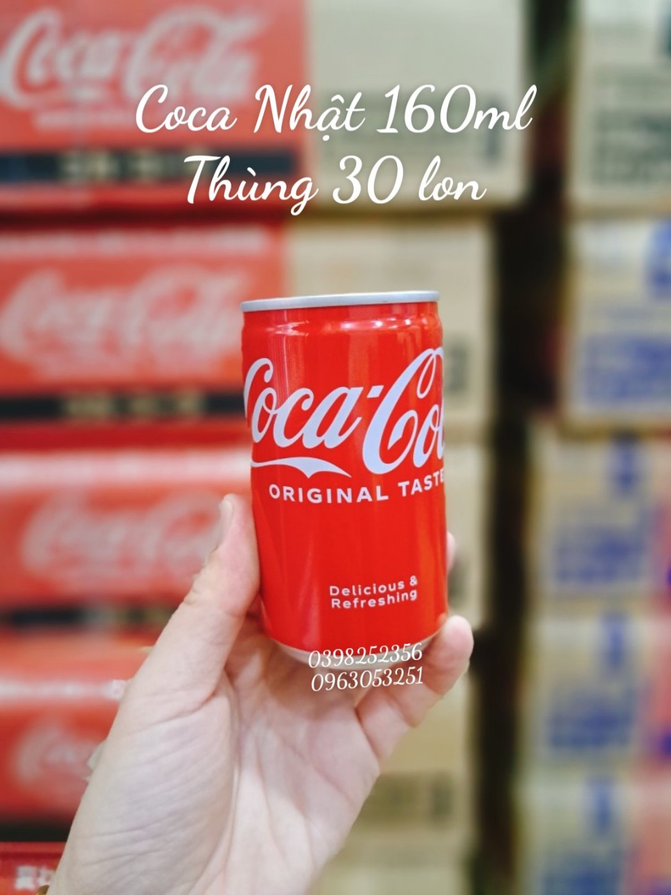 Nước Ngọt Coca Nhật Mini - 160ml (  1 lon)