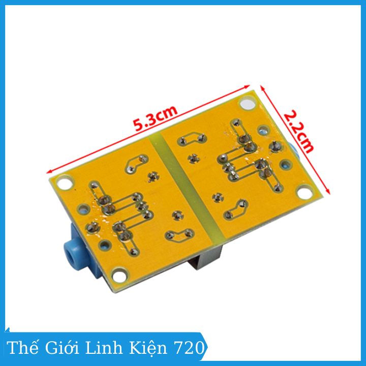 Module cách li lọc nhiễu âm thanh in/out jack Audio