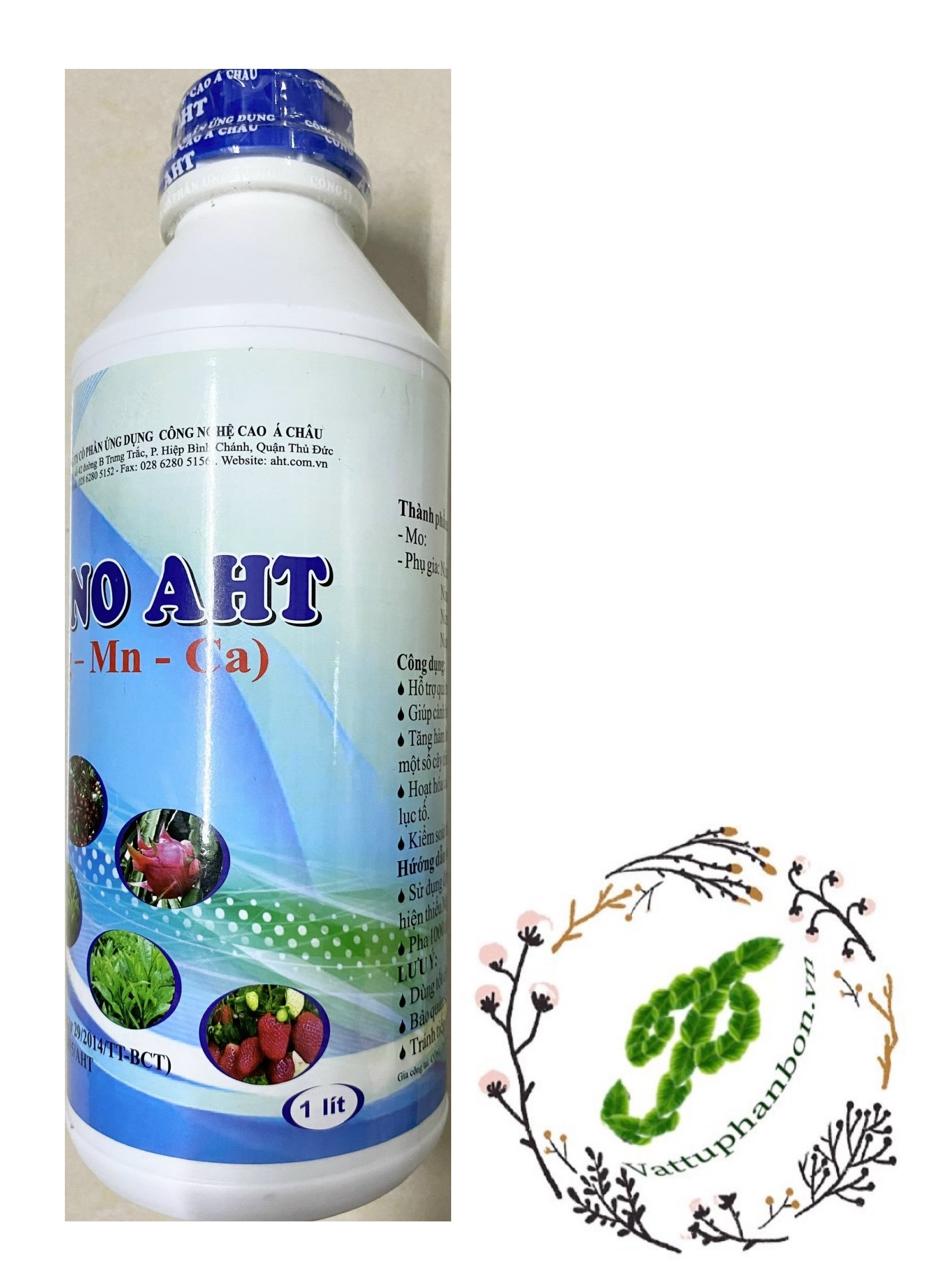 Phân Bón Nano AHT (Mg-Mn-Ca) - #336A# 1 lít