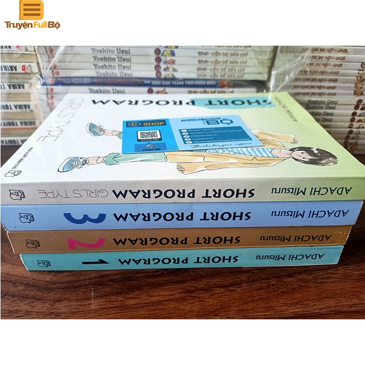 [HCM]Truyện Short Program 4 tập-Sách truyện Full bộ