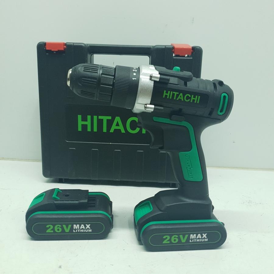 MÁY KHOAN PIN 26V HITACHI MADE IN JAPAN - 2 PIN