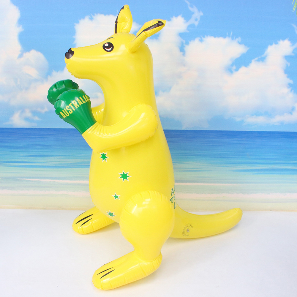 Products in Stock New Large Inflatable Kangaroo Punch PVC Inflatable kangaroo It Can Be Done Even If the Quantity Is Small