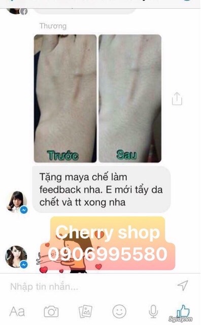 Tắm trắng ốc sên One Today đủ giấy