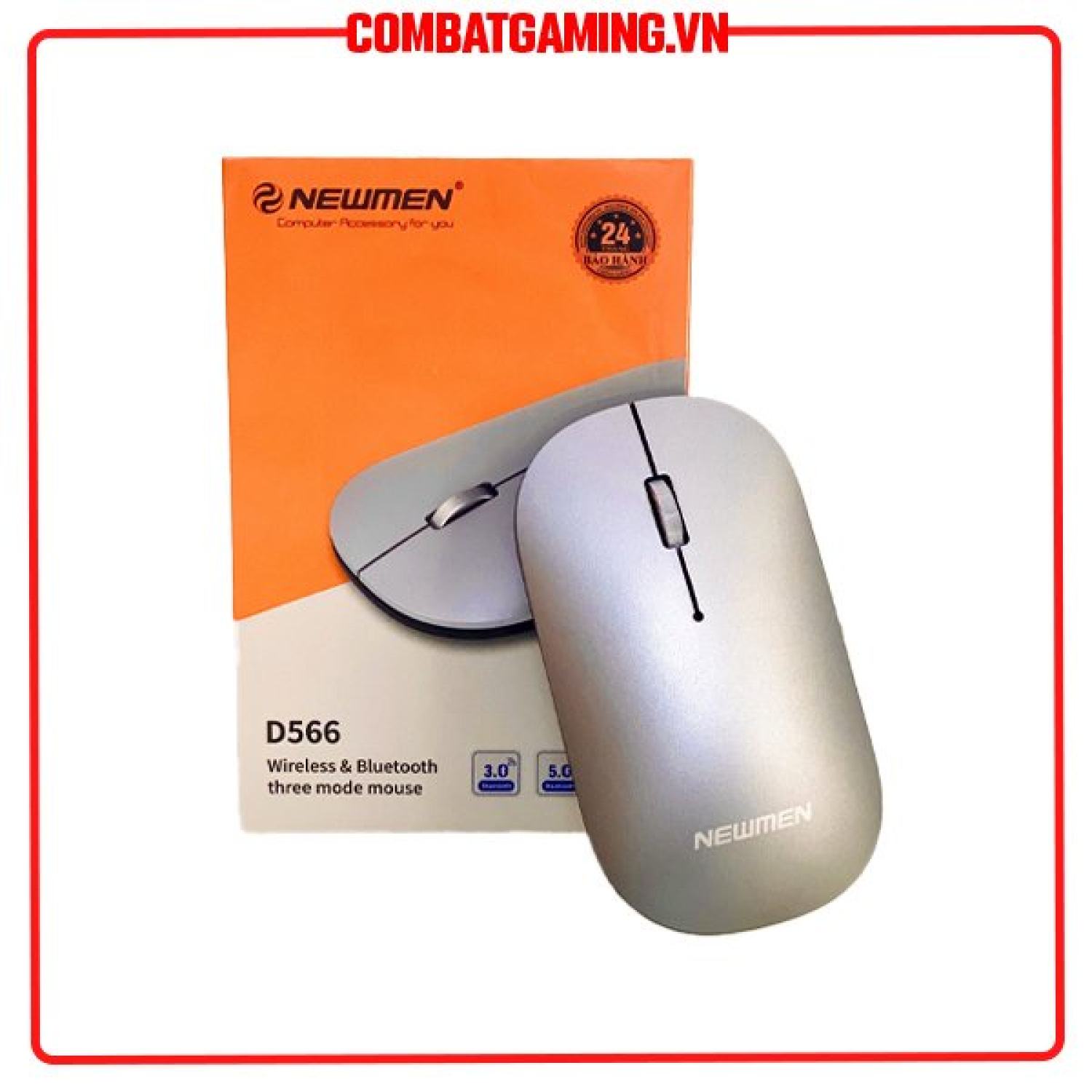 Chuột Không Dây Newmen D566 Dual Mode Wireless Bluetooth 5.0