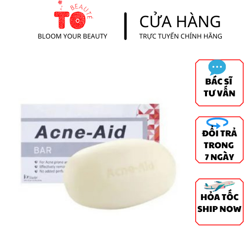 [CHÍNH HÃNG] Bánh xà phòng ACNE-AID 100g