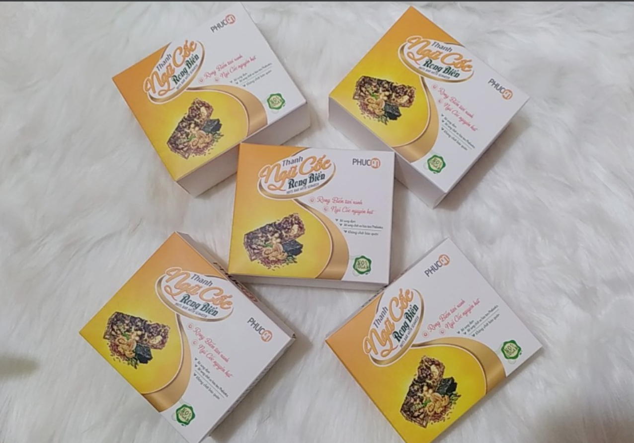 [HCM]Combo 5 Hộp Ngũ Cốc Phúc An giá tốt ( Mỗi hộp 5 thanh)