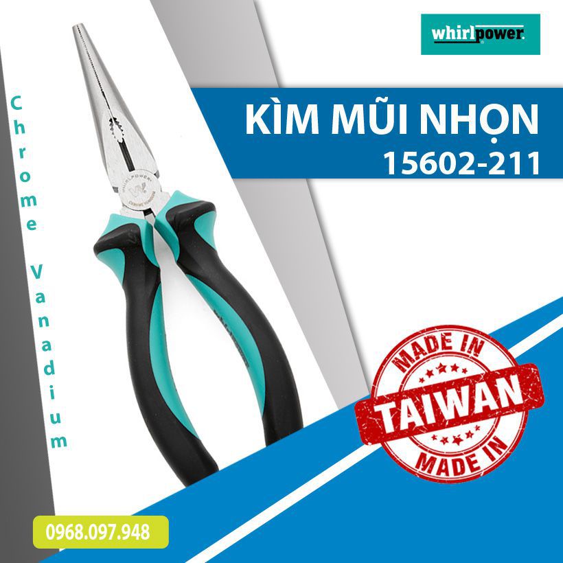 Kìm mũi nhọn Whirlpower
