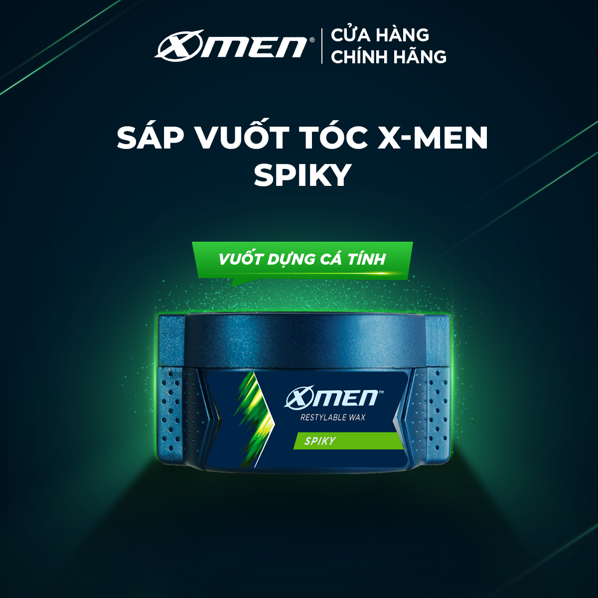 Wax vuốt tóc X-Men Spiky 70g