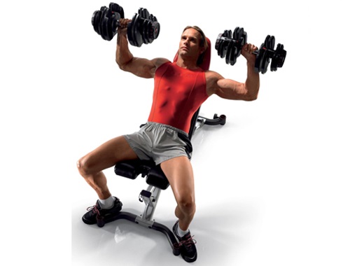 [HCM]Ghế tập tạ Bowflex