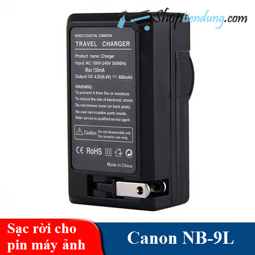 Sạc cho pin máy ảnh Canon NB-9L