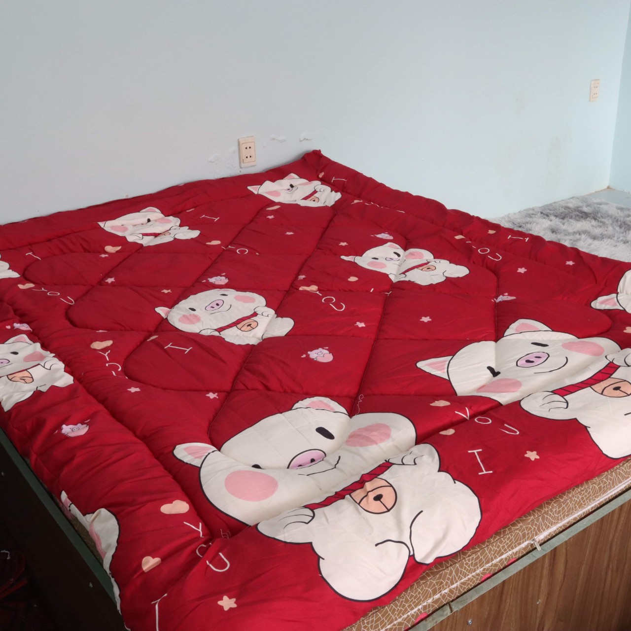 Chăn bông siêu nhẹ( Có Video) chăn bông mùa đông người lớn siêu nhẹ, chăn phao mùa đông chần bông siêu nhẹ giá rẻ (album các mẫu hoạt hình)