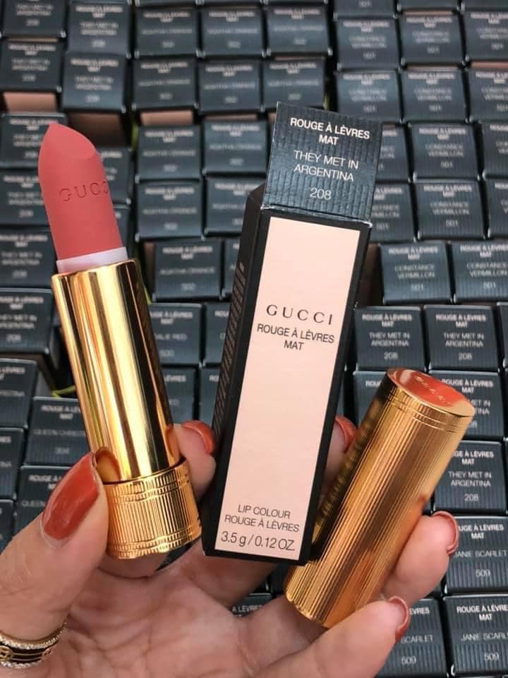 [HCM]Son Gucci Matte Màu 304 Queen Christina (Màu cam Sữa)