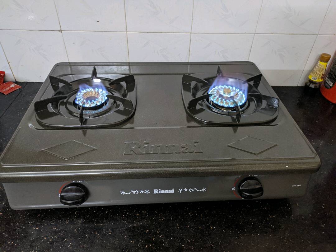 [HCM]Bếp gas đôi Rinnai RV-365(G)N (Đen)
