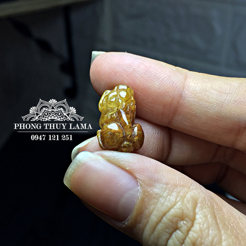 TỲ HƯU THẠCH ANH TÓC VÀNG - 3447